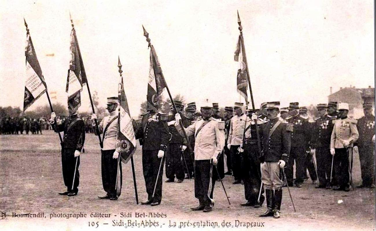 Sidi-bel-abbes- Cavalcade depart Legion au Tonkin -03.jpg
